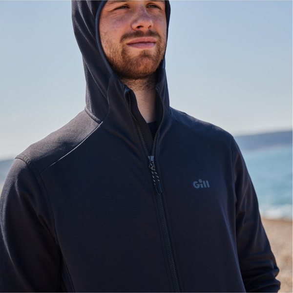2026 Gill Mens Quest Fleece Hoodie 1115 - Black